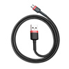 Baseus Cafule Cable - Dwustronny kabel połączeniowy micro USB na USB QC 3.0, 2.4 A, 1 m (czerwony/czarny)