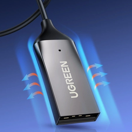 Ugreen Bluetooth 5.3 Audioempfänger USB-Kabel Audioadapter AUX-Buchse schwarz (70601 CM309)