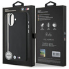 Original Handyhülle IPHONE 16 PLUS BMW Hardcase M Smooth Full Wrapped Metal MagSafe (BMHMP16M23PMWK) schwarz