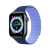 Magnetic Apple Watch Ultra, SE, 8, 7, 6, 5, 4, 3, 2, 1 (49, 45, 44, 42 mm) Dux Ducis Strap (LD Version) - Blue