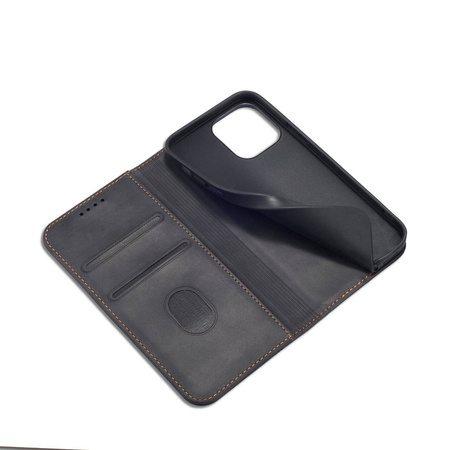 Magnet Fancy Case Case für iPhone 13 Pro Max Tasche Brieftasche Kartenhalter Schwarz