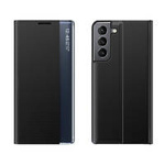 Neues Sleep Case für Samsung Galaxy A54 5G Hülle mit Klappständer schwarz