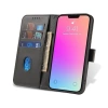 Magnet Case for Huawei Nova 12 with flap and wallet - black