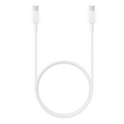 Cable 3A 1m USB type C - USB type C to SAMSUNG EP-DA705BWE white