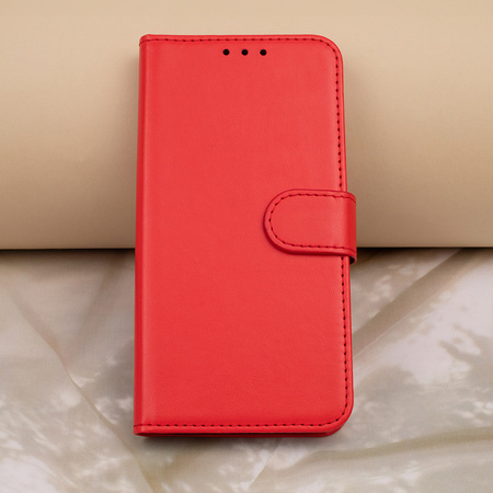 Etui Smart Classic do Xiaomi Redmi 13C 4G / 13C 5G czerwone