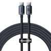 Baseus Crystal Shine Series Fast Charging Data Cable Type-C to Type-C 100W 1.2m Black