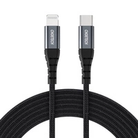 Choetech IP0039 USB-C/ Lightning MFi-Kabel, 1,2 m lang – Schwarz