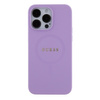 Guess GUHMP15XPSAHMCU iPhone 15 Pro Max 6.7&quot; purple/purple hardcase Saffiano MagSafe