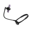 Baseus ComfortJoy Series universal neck mount, phone stand black (LUGB000001)