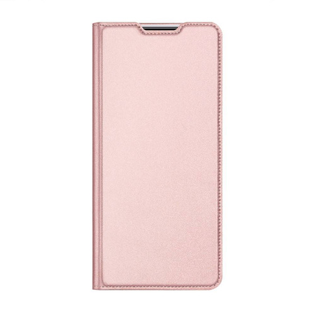 Case XIAOMI REDMI 10 / REDMI NOTE 11 4G with a flip Dux Ducis Skin Leather light pink