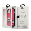 Karl Lagerfeld KLHCP13SPCUSKCP iPhone 13 mini 5,4" fuksja/fushia hardcase Ikonik Karl & Choupette