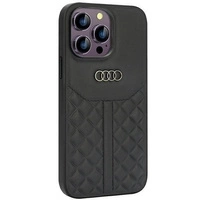 Etui Audi Genuine Leather na iPhone 14 Pro Max - czarne