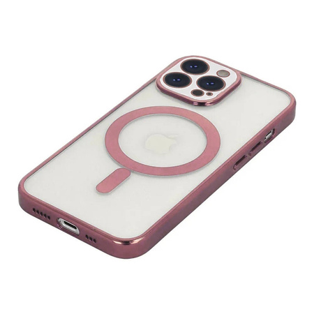 Schutzhülle APPLE IPHONE 15 Nexeri MagSafe Case rosa