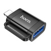 HOCO adapter OTG Lightning (męski) do USB A (żeński) UA31A czarny