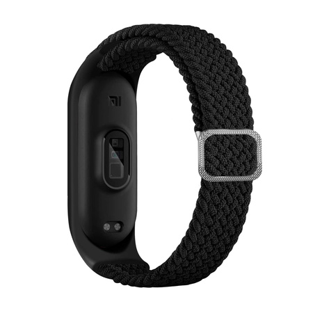 Opaska pleciona Smart Band M3/M4/M5/M6 BLACK / CZARNY