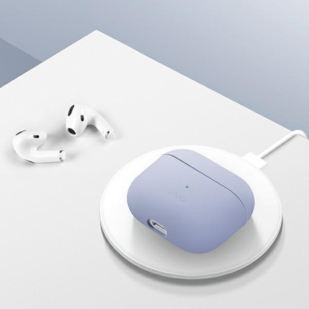 UNIQ case Lino AirPods 3rd gen. Silicone gray / ash gray