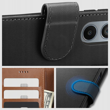 Case MOTOROLA EDGE 40 NEO Tech-Protect Wallet black