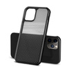 Crong Hybrid Carbon - Etui iPhone 12 Pro Max (czarny)