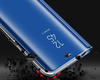 Etui HUAWEI P40 LITE Clear View Cover z klapką niebieskie