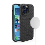 MagSafe Woven Case for iPhone 15 - black