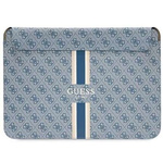 Tasche LAPTOP 16" Guess Sleeve 4G Printed Stripes (GUCS16P4RPSB) blau