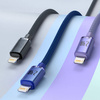 Baseus Crystal Shine Series Fast Charging Data Cable USB to iP 2.4A 1.2m Purple