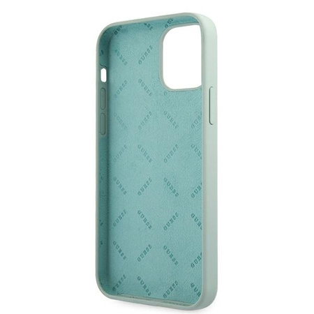 Guess GUHCP12LLSVSBF iPhone 12 Pro Max 6,7" niebieski fuksja/blue fuschia hardcase Silicone Vintage