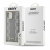 DKNY DKHMP15SPCPVSLE iPhone 15 6.1" beżowy/beige hardcase Leather Checkered Mono Pattern MagSafe