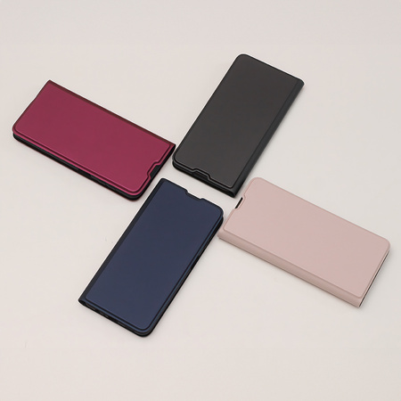 Etui Smart Soft do Xiaomi Redmi 12 4G burgundowe