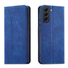 Magnet Fancy Case Cover für Samsung Galaxy S22 + (S22 Plus) Tasche Brieftasche Kartenhalter Blau