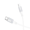 Borofone Kabel BX101 Creator - Typ C na Lightning - PD 27W 3A 1 metr biały