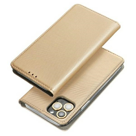 Kabura Smart Case book do SAMSUNG A13 4G złoty