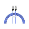 Baseus kabel CoolPlay USB-C - USB-C 1m 100W niebieski