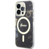 Guess GUHMP14XHTMRSK iPhone 14 Pro Max 6.7" czarny/black hardcase Golden Marble MagSafe