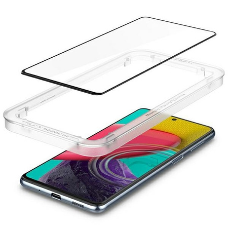 TEMPERED GLASS Spigen ALM GLASS FC GALAXY M53 5G BLACK