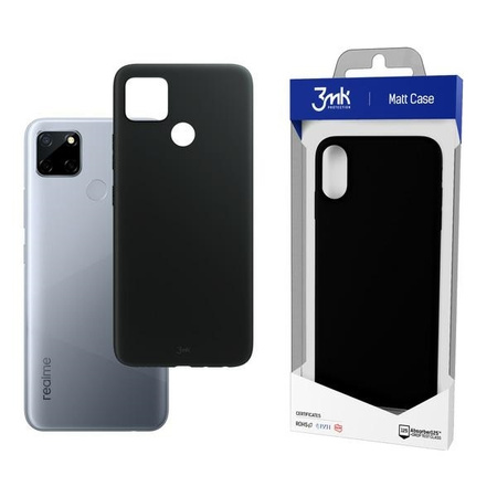 Realme C12 - 3mk Matt Case black