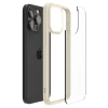 Spigen Crystal Hybrid, Sandbeige - iPhone 15 Pro Max