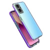 Spring Case Cover für Realme 9i, Oppo A36 / A76 / A96 Silikonhülle mit Rahmen Hellblau