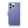 iCarer Wallet Case 2in1 iPhone 14 Pro Max Flip Leather Cover Anti-RFID Hellviolett (WMI14220728-LP)