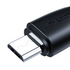 Joyroom USB-Kabel - Micro-USB 2.4A Surpass-Serie für schnelles Aufladen und Datenübertragung 0,25 m schwarz (S-UM018A11)