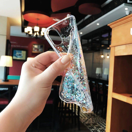 Wozinsky Star Glitter błyszczące etui pokrowiec z brokatem Samsung Galaxy A31 zielony