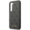 Etui Guess 4G Metal Gold Logo na Samsung Galaxy S24+ - czarne