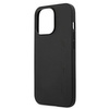 AMG AMHCP13LDOLBK iPhone 13 Pro / 13 6,1" czarny/black hardcase Leather Hot Stamped