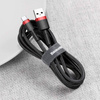 Baseus Cafule Cable - Kabel do ładowania i transmisji danych USB do USB-C 2 A, 2 m (czerwony/czarny)