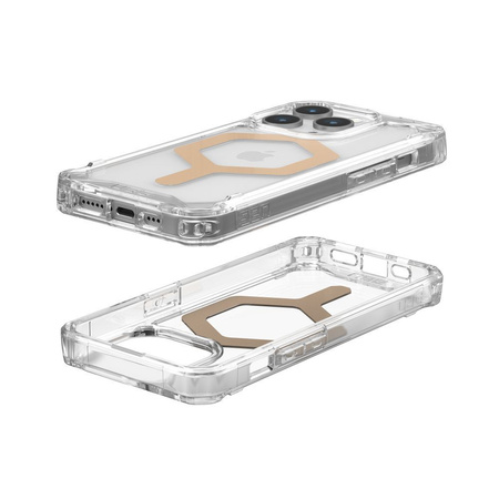 UAG Plyo Magsafe - protective case for iPhone 15 Pro compatible with MagSafe (ice-gold)