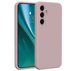 Nakładka Etteri Silicone Case do Samsung Galaxy S23 FE jasnoróżowa