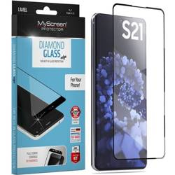 Szkło Hartowane 5D SAMSUNG GALAXY S21 MyScreen Diamond Glass Edge czarne