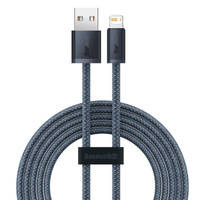 Baseus iPhone USB cable - Lightning 2m, 2.4A gray (CALD000516)