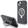 Karl Lagerfeld KLHMP15SHMRSKHK iPhone 15 6.1&quot; black/black hardcase Ring Stand Karl Head MagSafe