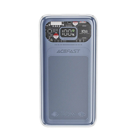 Acefast Powerbank 10000mAh Sparkling Series Schnellladung 30W grau (M1)